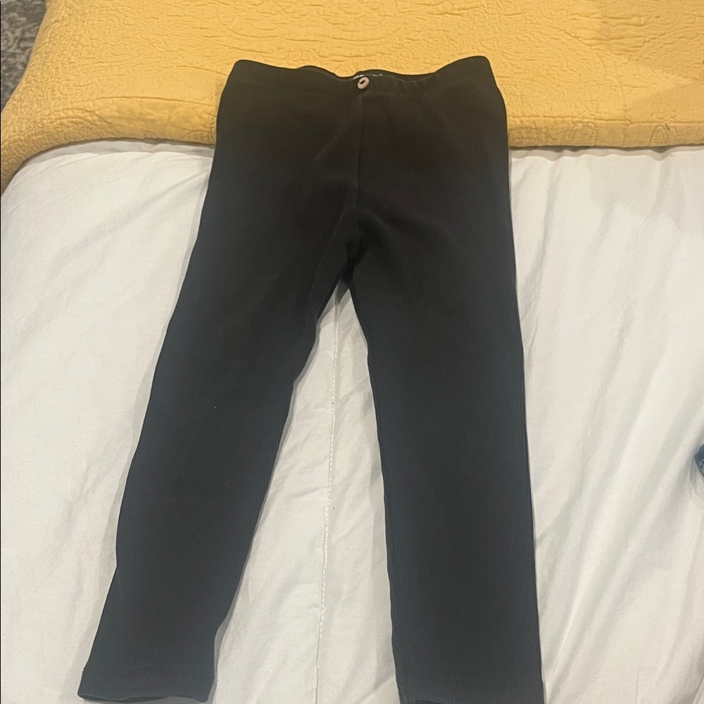 Zara Kids Black Casual Pants